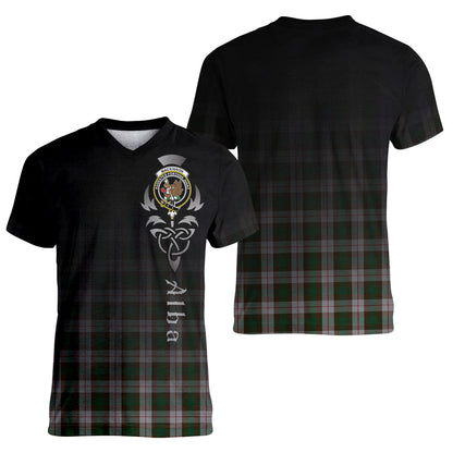 Printivon MacKinnon Dress Tartan Crest Alba Celtic T Shirt