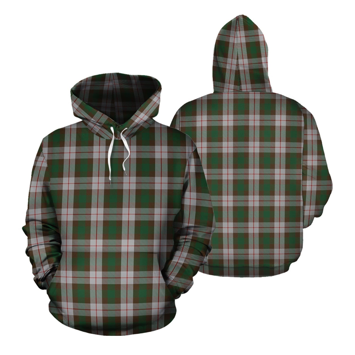 Printivon Mackinnon Dress Tartan Hoodie