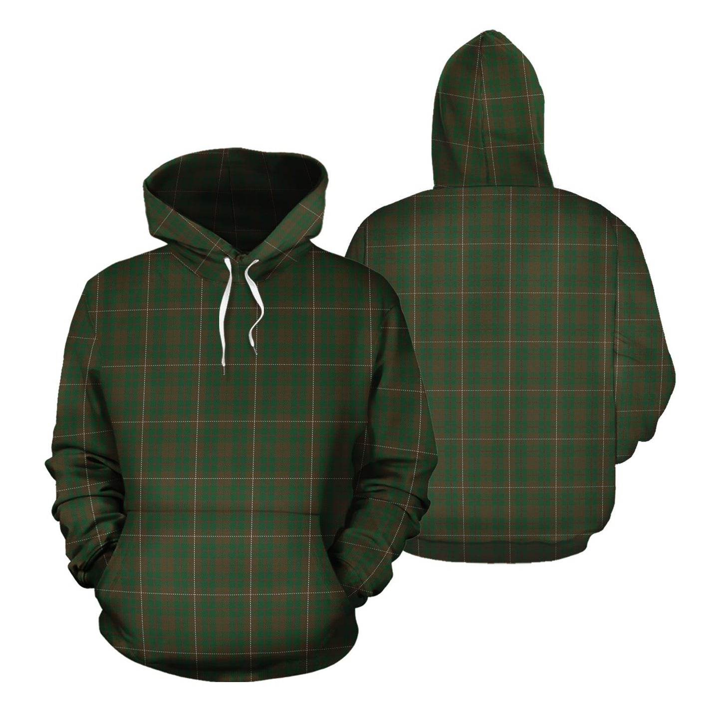 Printivon Mackinnon Hunting Tartan Hoodie