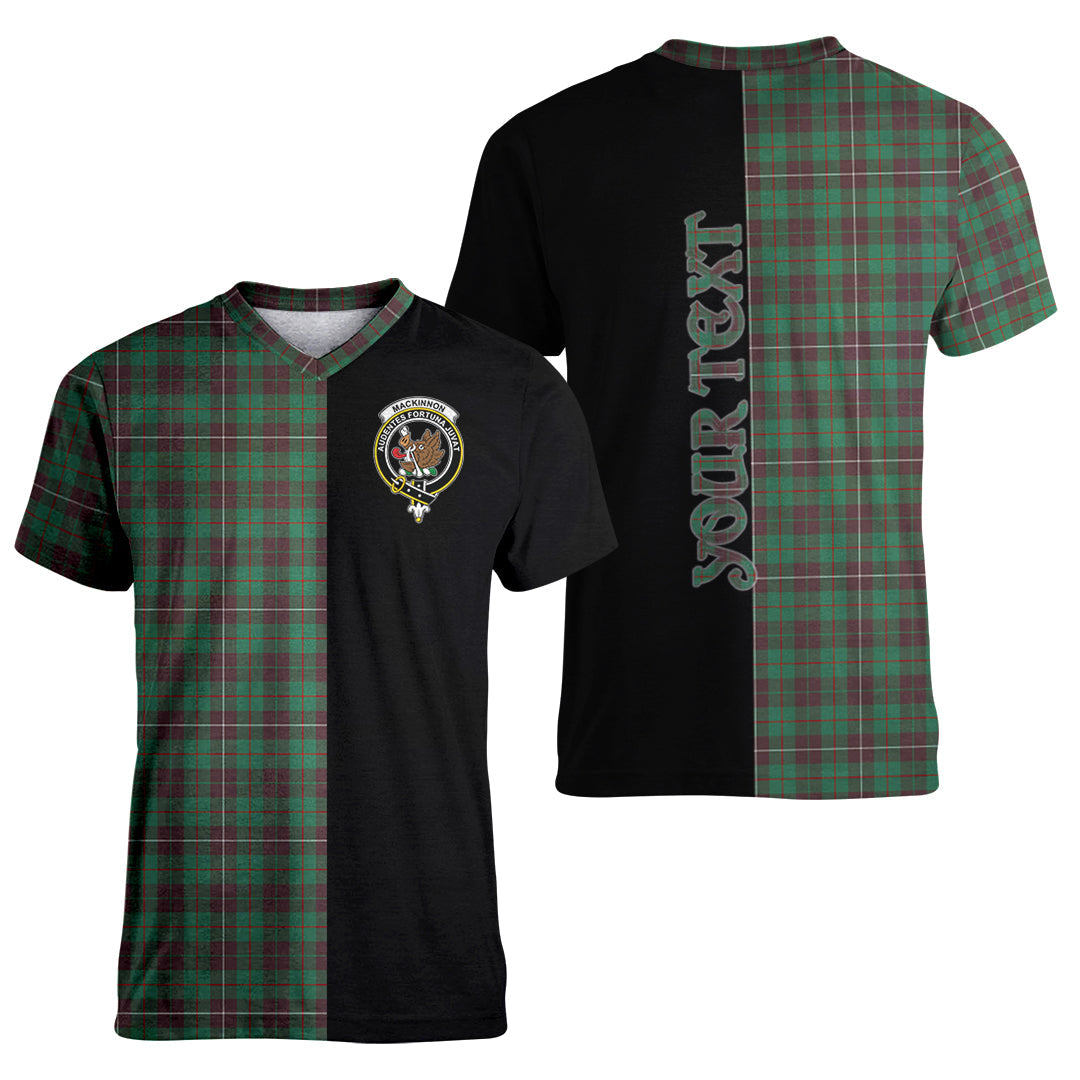 Printivon MacKinnon Hunting Ancient Tartan Personalize Half T shirt