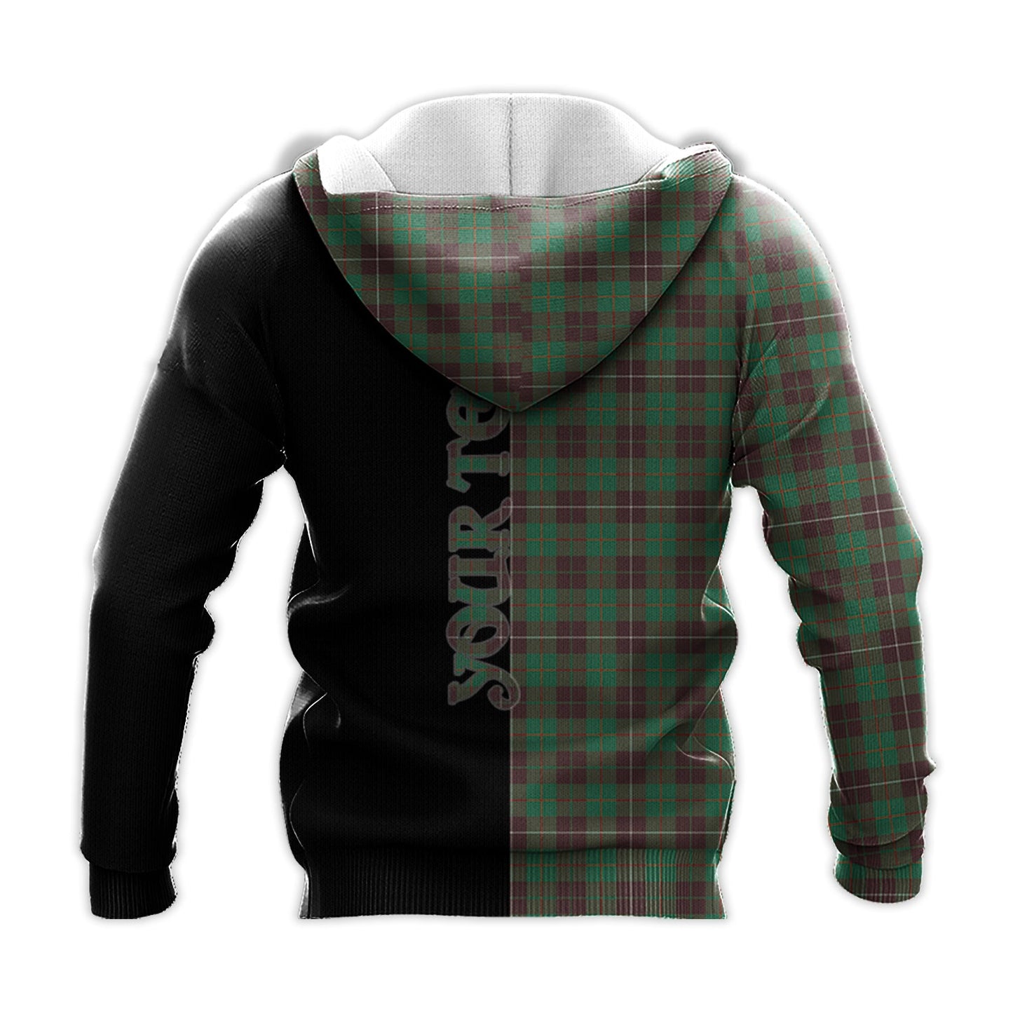 Printivon Mackinnon Hunting Ancient Tartan Personalize Half Hoodie