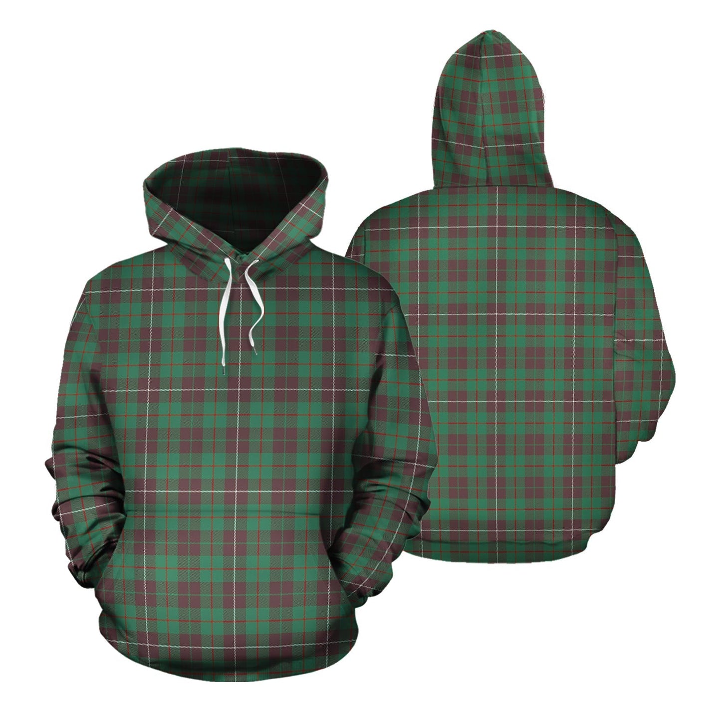 Printivon Mackinnon Hunting Ancient Tartan Hoodie