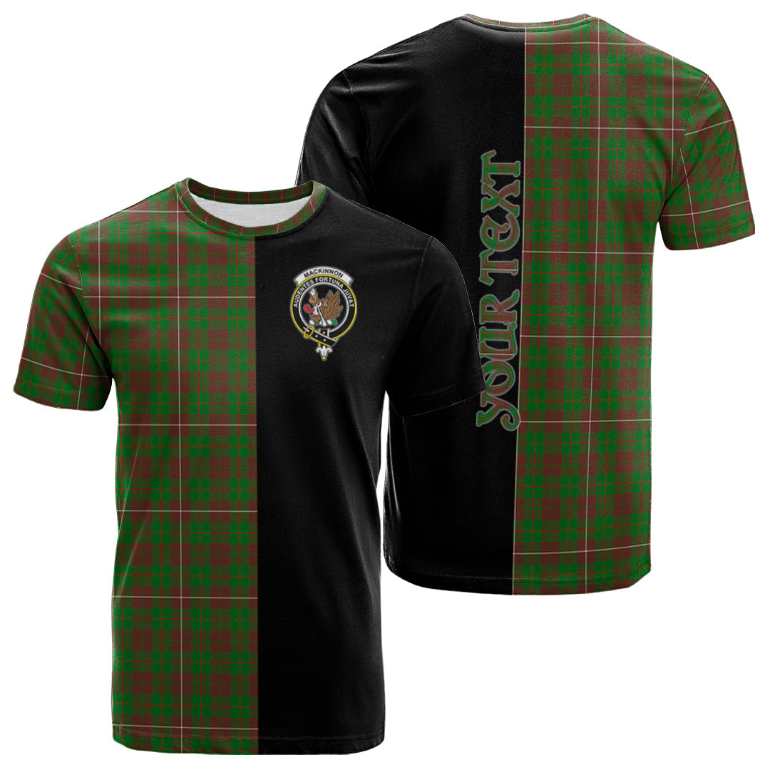 Printivon MacKinnon Hunting Modern Tartan Personalize Half T shirt