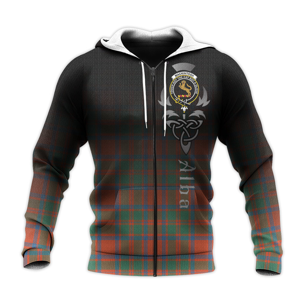 Printivon Mackintosh Ancient Tartan Crest Alba Celtic Hoodie