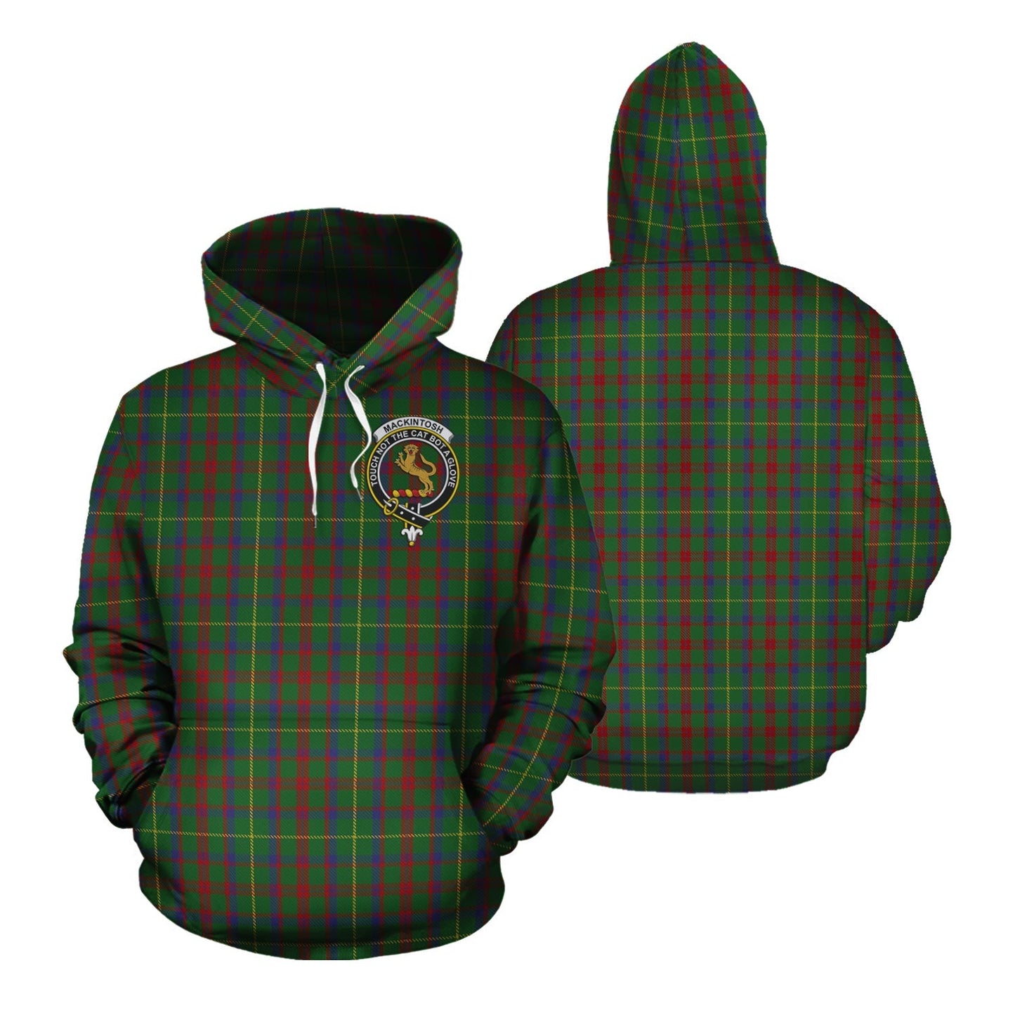 Printivon Mackintosh Hunting Tartan Hoodie