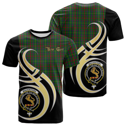 Printivon MacKintosh Hunting Tartan Crest Believe In Me T Shirt