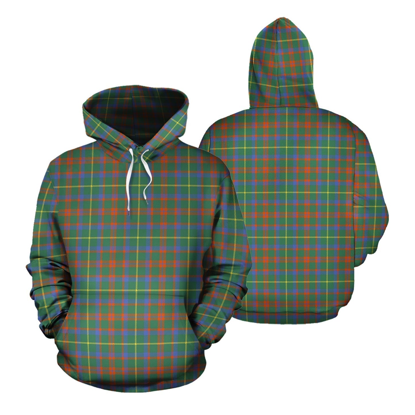 Printivon Mackintosh Hunting Ancient Tartan Hoodie