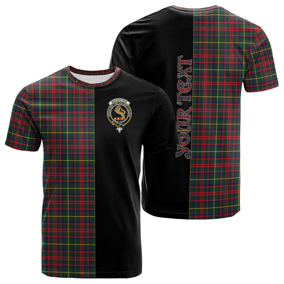 Printivon MacKintosh Hunting Modern Tartan Personalize Half T shirt