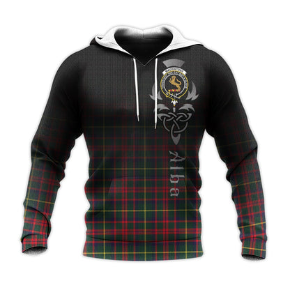 Printivon Mackintosh Hunting Modern Tartan Crest Alba Celtic Hoodie