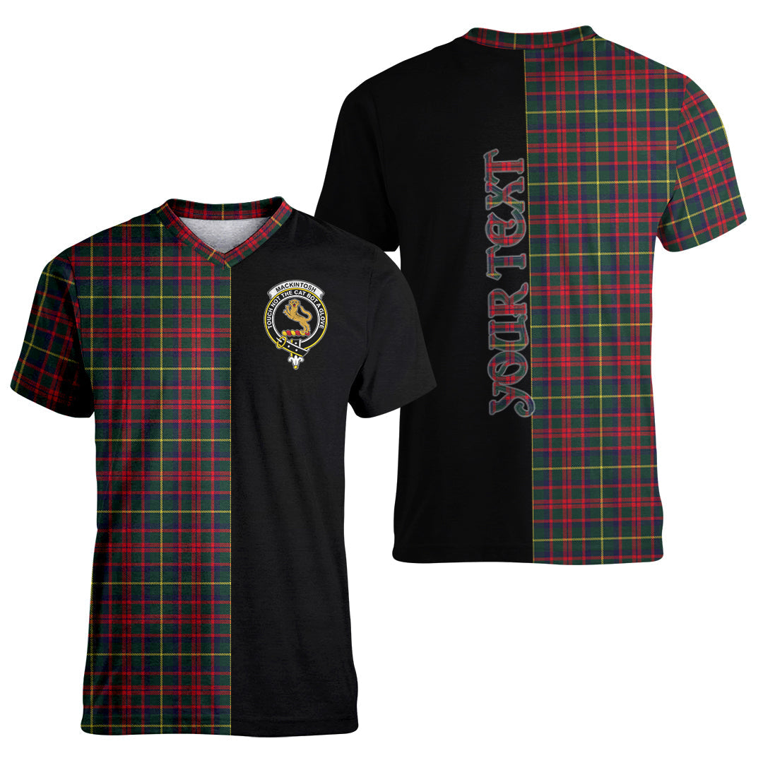 Printivon MacKintosh Hunting Modern Tartan Personalize Half T shirt
