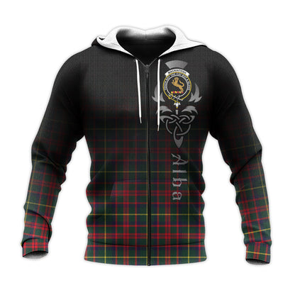 Printivon Mackintosh Hunting Modern Tartan Crest Alba Celtic Hoodie