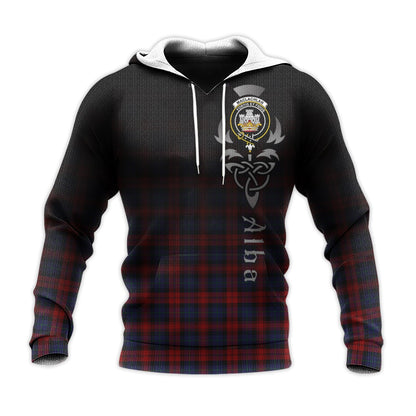 Printivon Maclachlan Tartan Crest Alba Celtic Hoodie