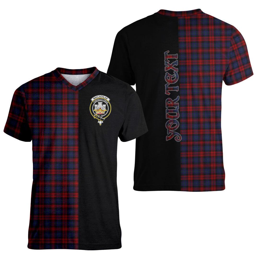 Printivon MacLachlan Tartan Personalize Half T shirt