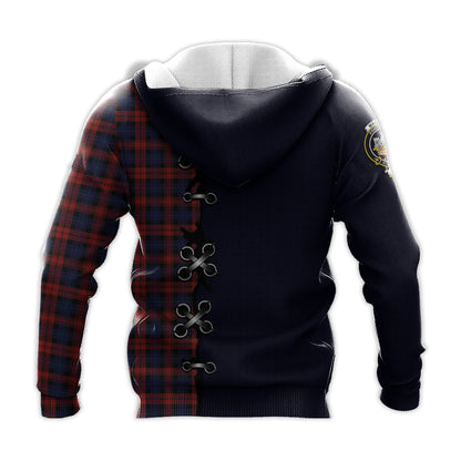 Printivon Maclachlan Tartan Hoodie Lion Rampant And Celtic Thistle Style