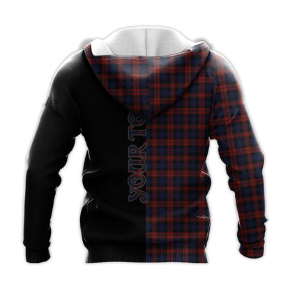Printivon Maclachlan Tartan Personalize Half Hoodie