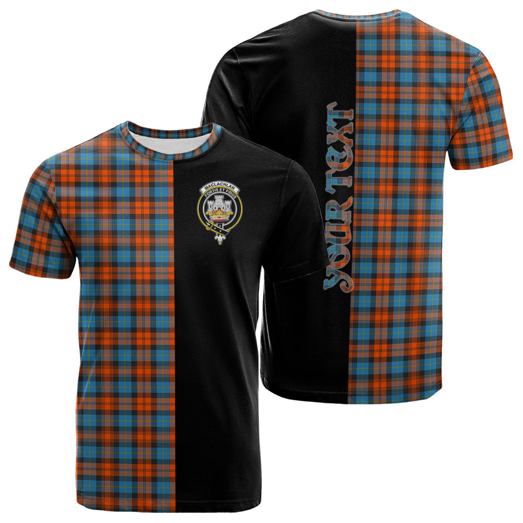 Printivon MacLachlan Ancient Tartan Personalize Half T shirt