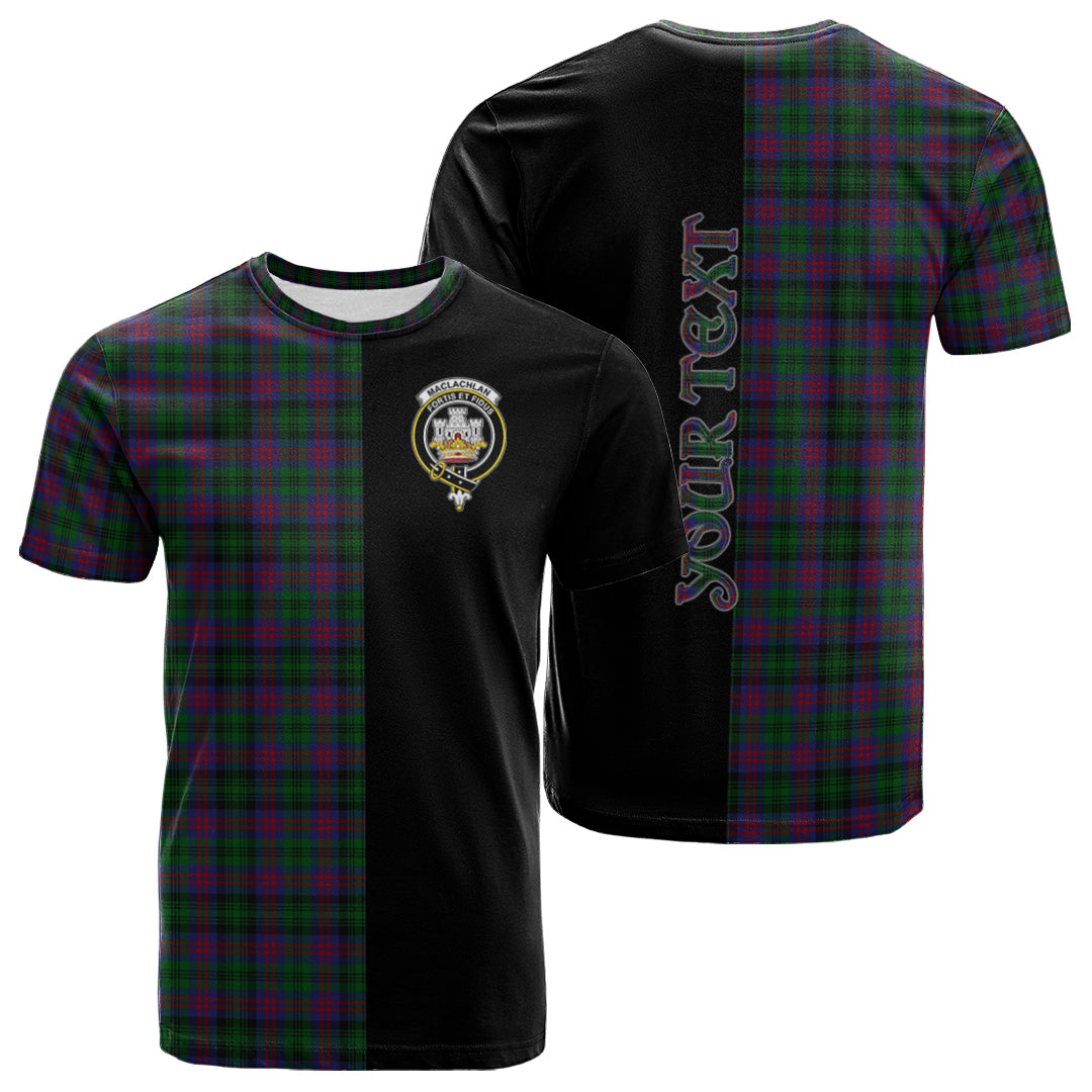 Printivon MacLachlan Hunting Tartan Personalize Half T shirt