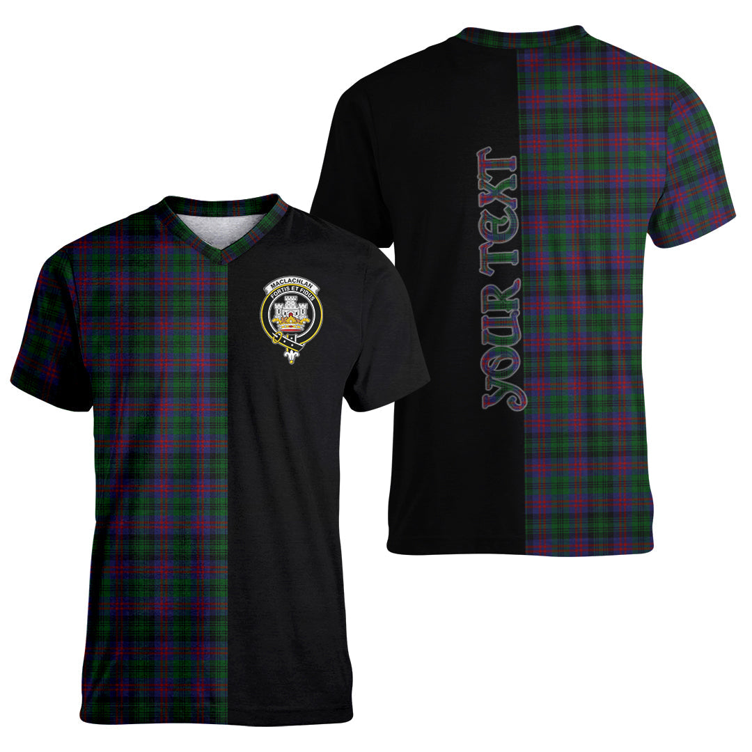Printivon MacLachlan Hunting Tartan Personalize Half T shirt