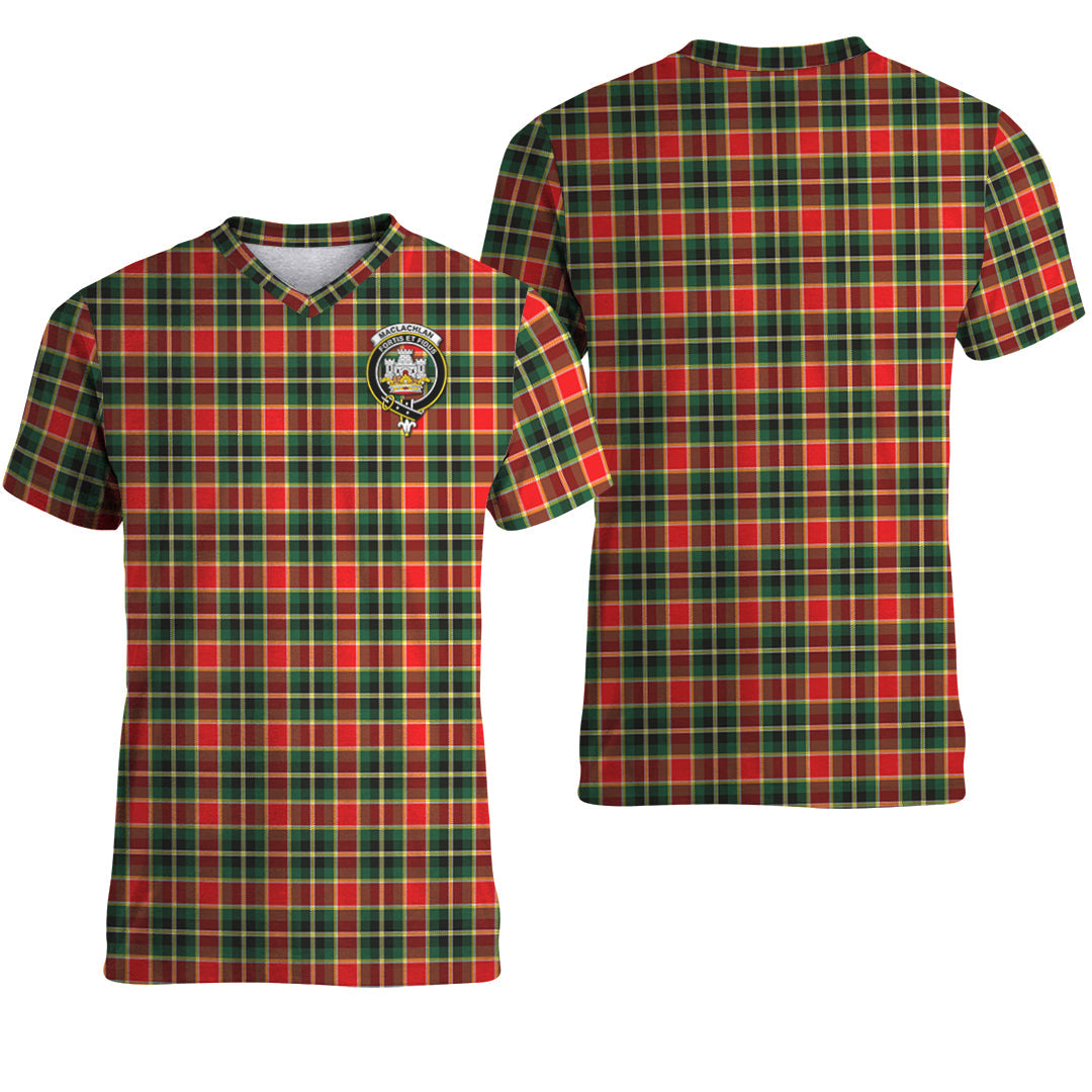 Printivon MacLachlan Hunting Modern Tartan T Shirt