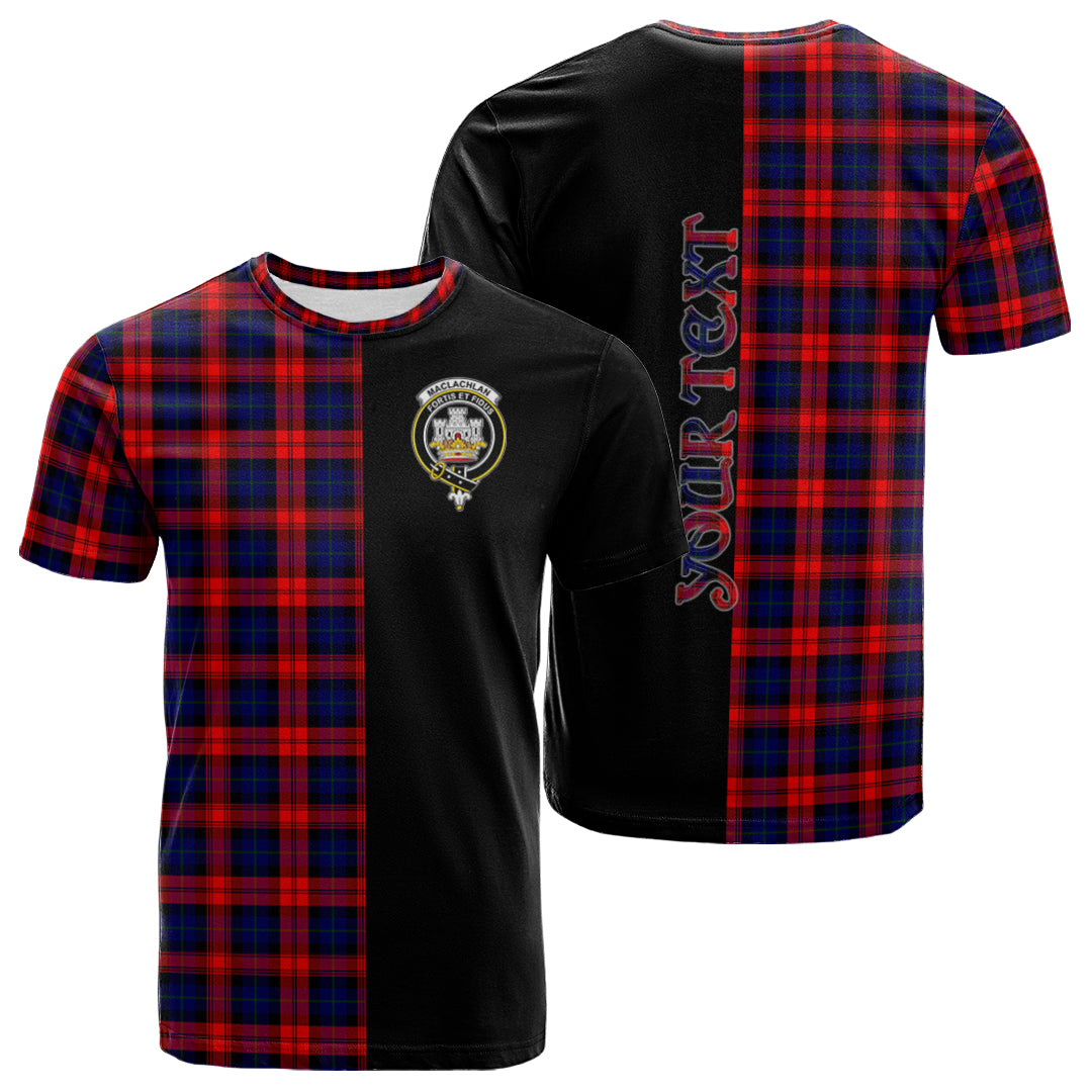 Printivon MacLachlan Modern Tartan Personalize Half T shirt