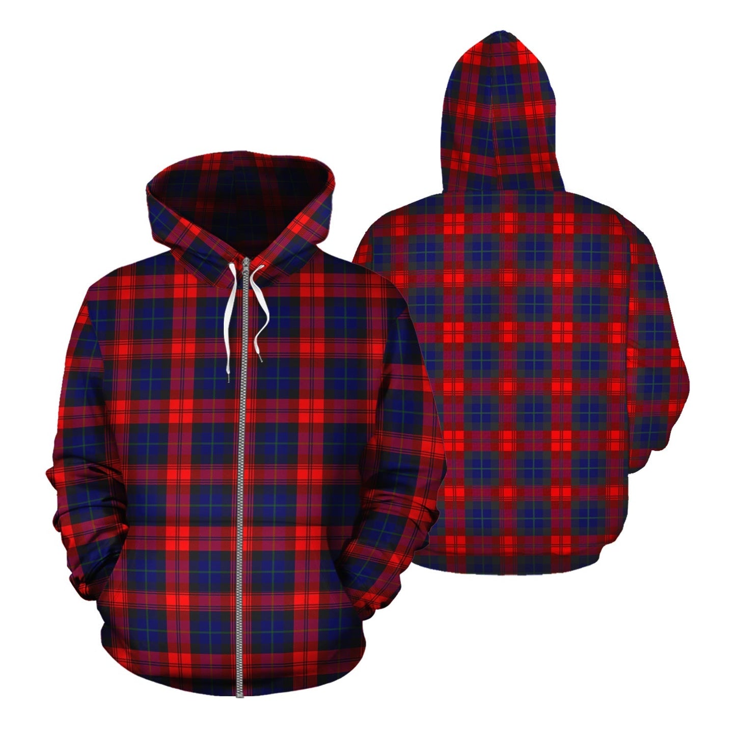 Printivon Maclachlan Modern Tartan Hoodie