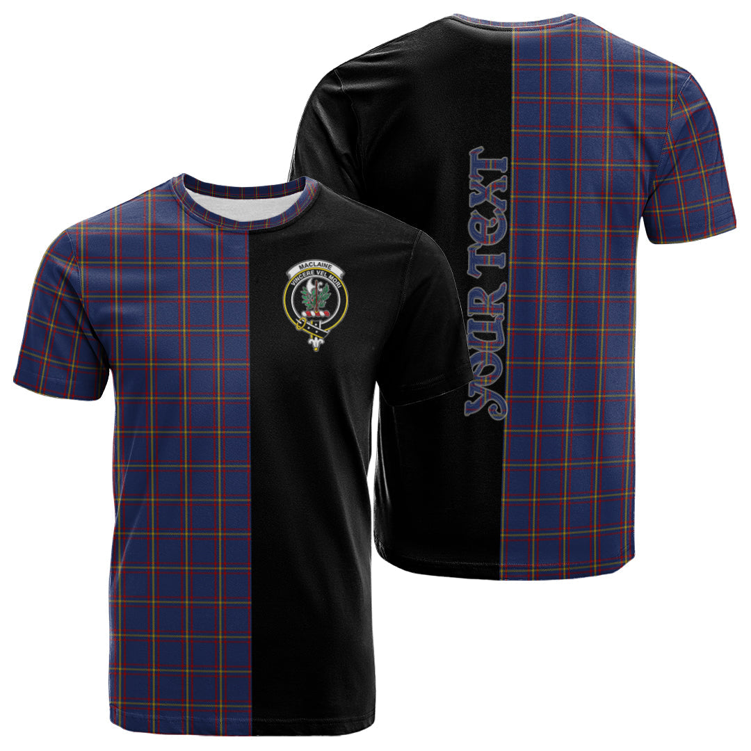 Printivon MacLaine of Lochbuie Tartan Personalize Half T shirt