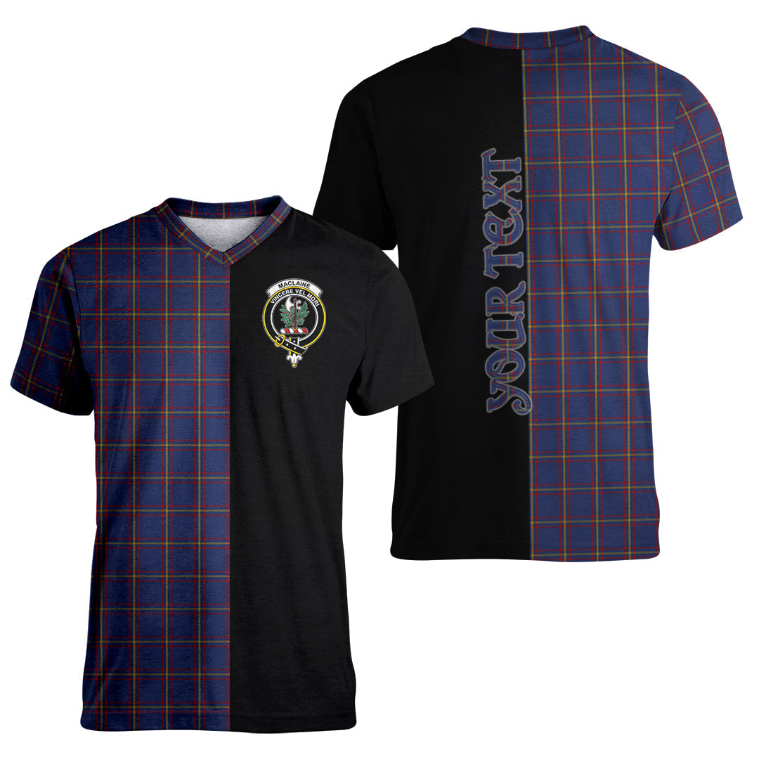 Printivon MacLaine of Lochbuie Tartan Personalize Half T shirt
