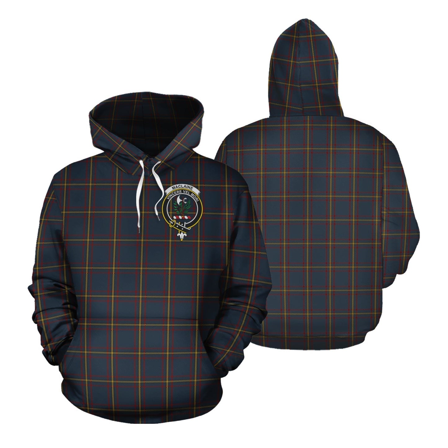 Printivon Maclaine Of Lochbuie Hunting Tartan Hoodie
