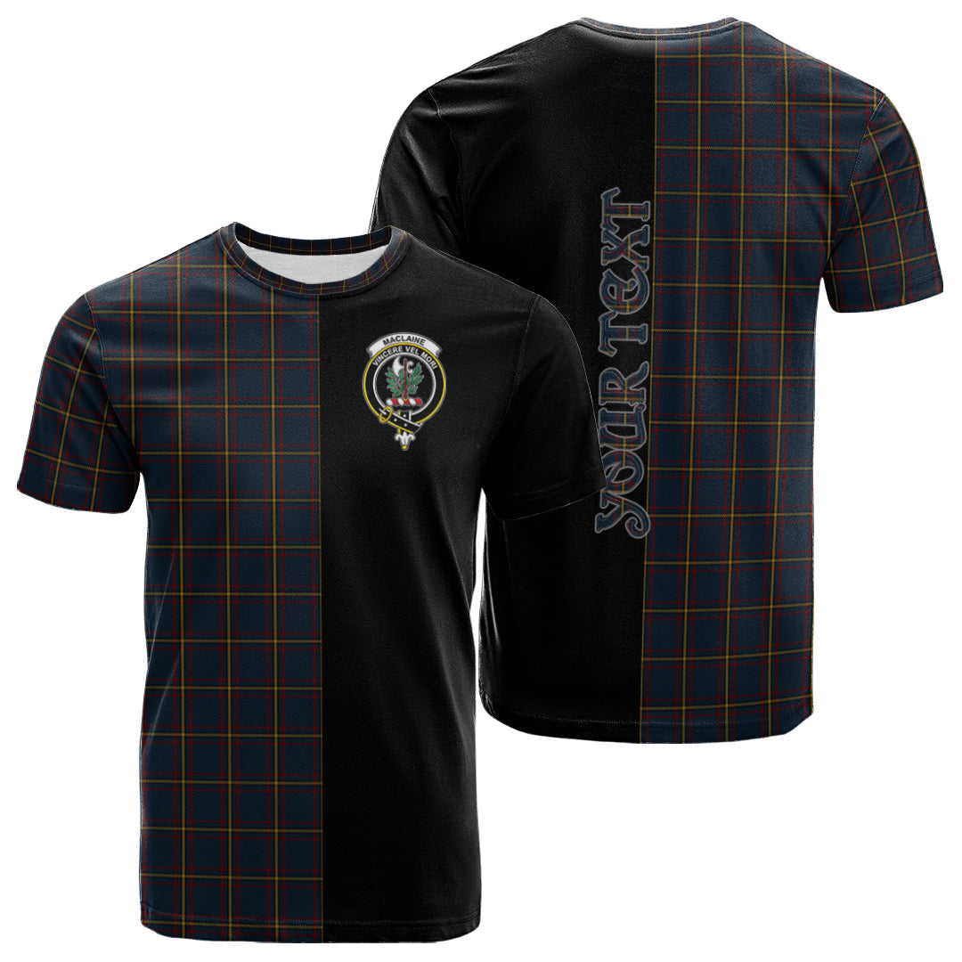 Printivon MacLaine of Lochbuie Hunting Tartan Personalize Half T shirt