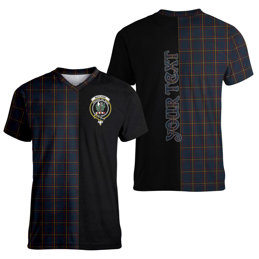Printivon MacLaine of Lochbuie Hunting Tartan Personalize Half T shirt