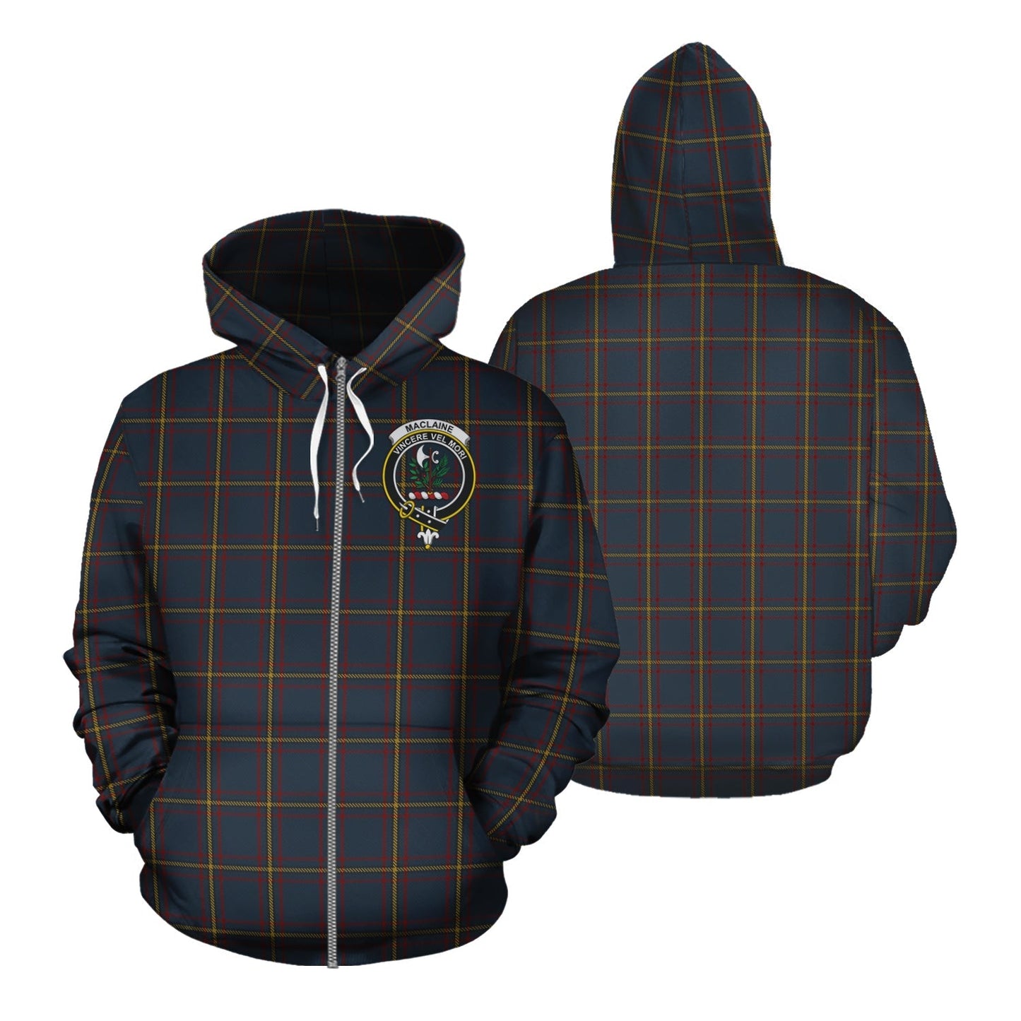Printivon Maclaine Of Lochbuie Hunting Tartan Hoodie