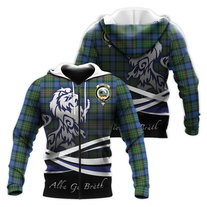 Printivon Maclaren Ancient Tartan Scottish Lion Hoodie