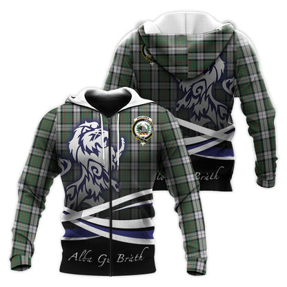 Printivon Maclaren Dress Tartan Scottish Lion Hoodie