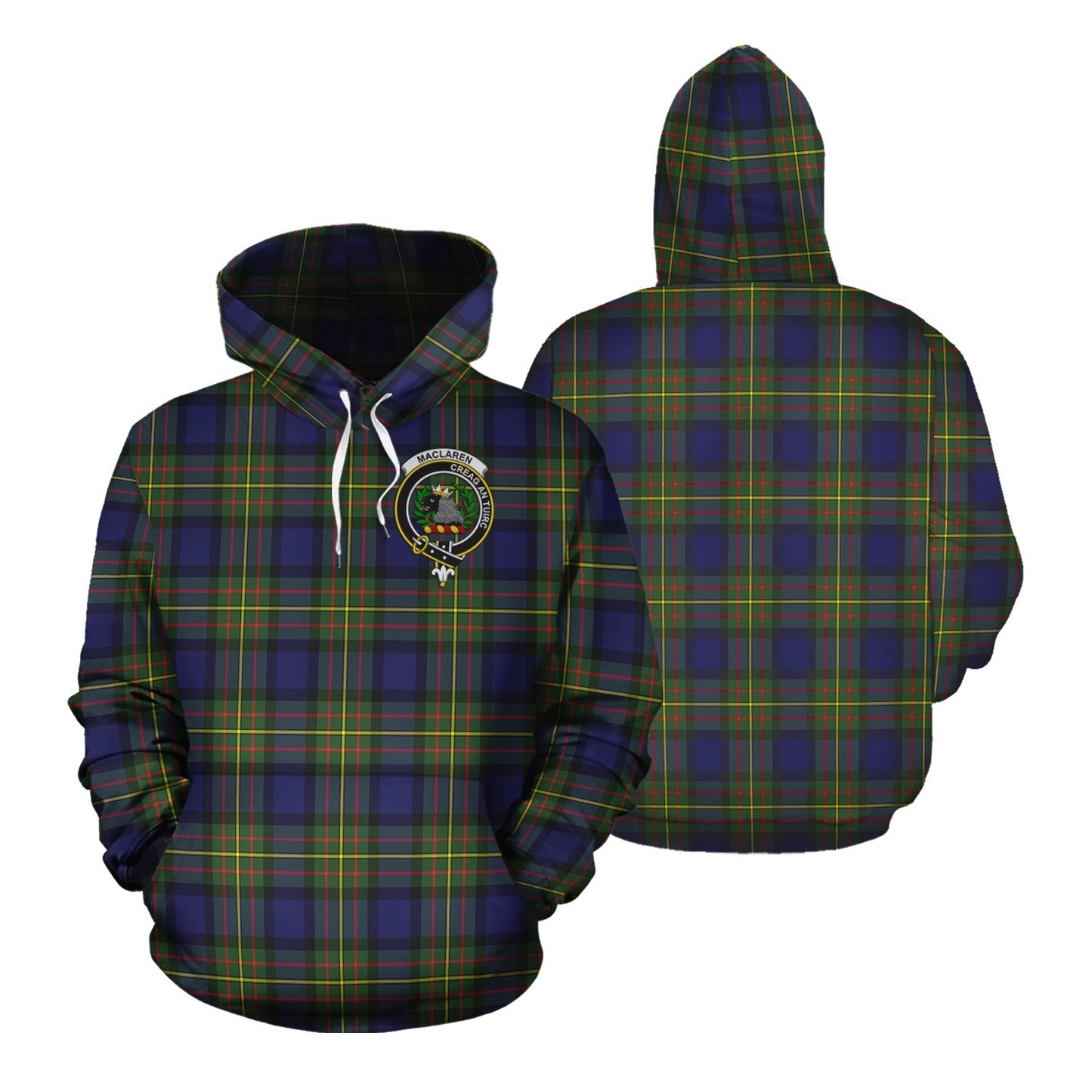 Printivon Maclaren Modern Tartan Hoodie