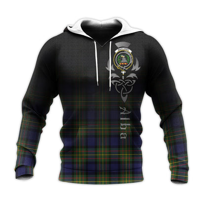 Printivon Maclaren Modern Tartan Crest Alba Celtic Hoodie