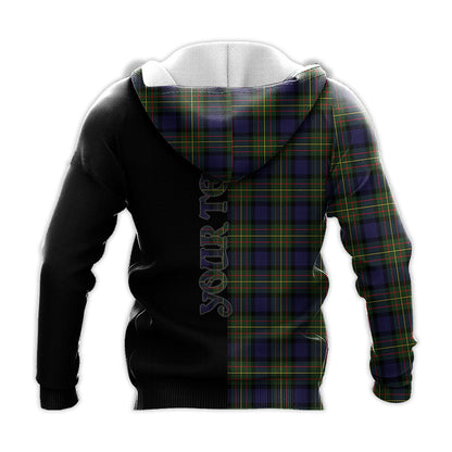 Printivon Maclaren Modern Tartan Personalize Half Hoodie