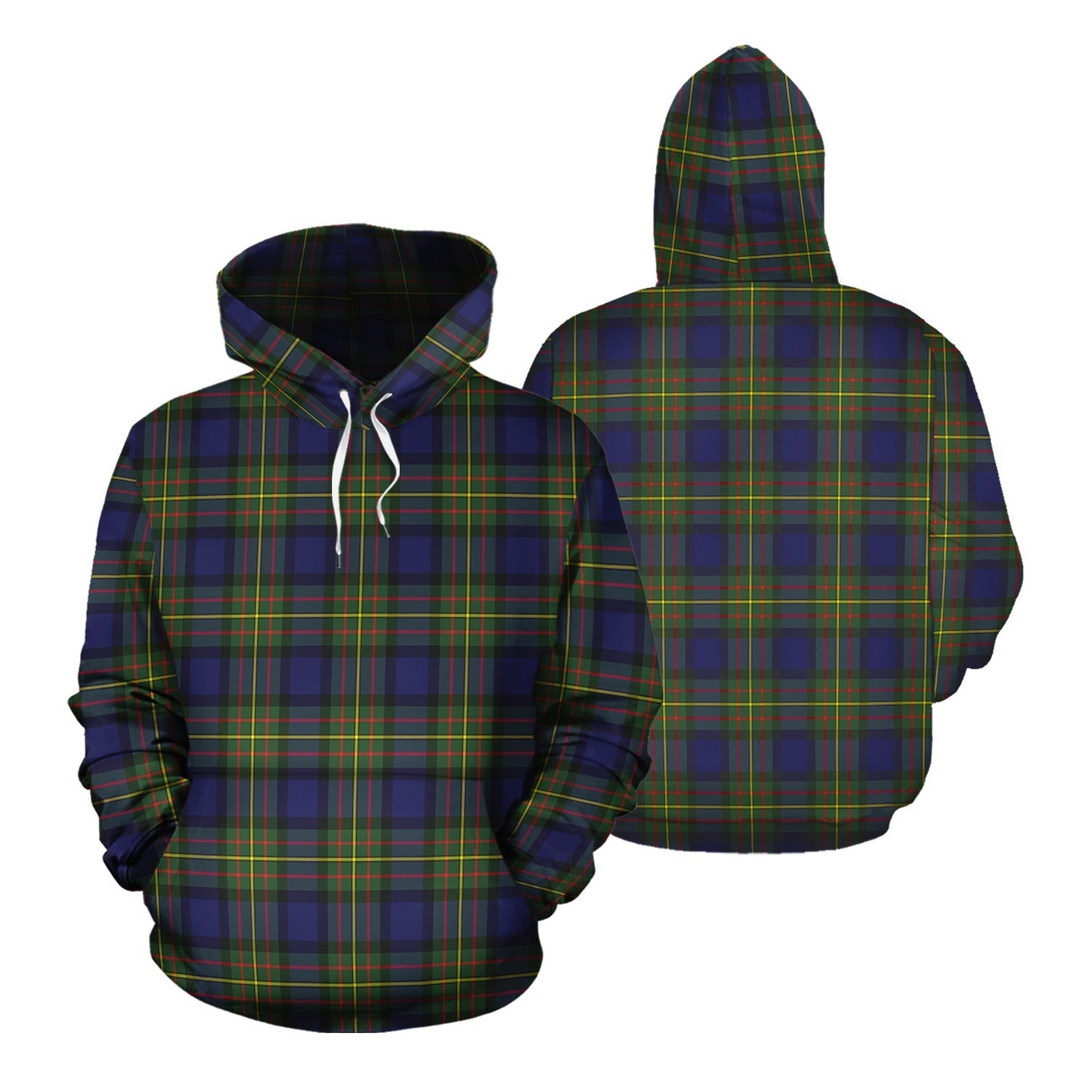 Printivon Maclaren Modern Tartan Hoodie