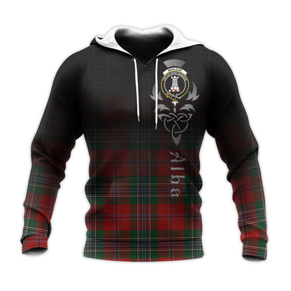 Printivon Maclean Tartan Crest Alba Celtic Hoodie