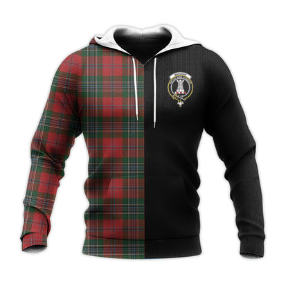Printivon Maclean Tartan Personalize Half Hoodie