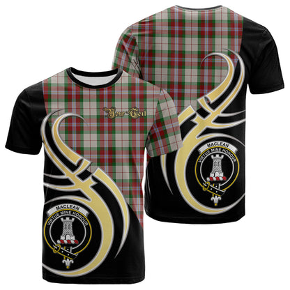 Printivon MacLean Dress Tartan Crest Believe In Me T Shirt