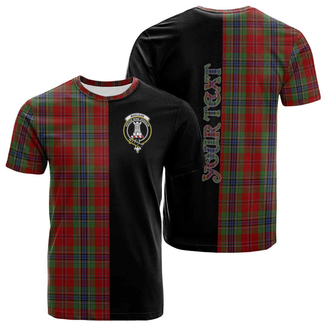 Printivon MacLean of Duart Tartan Personalize Half T shirt