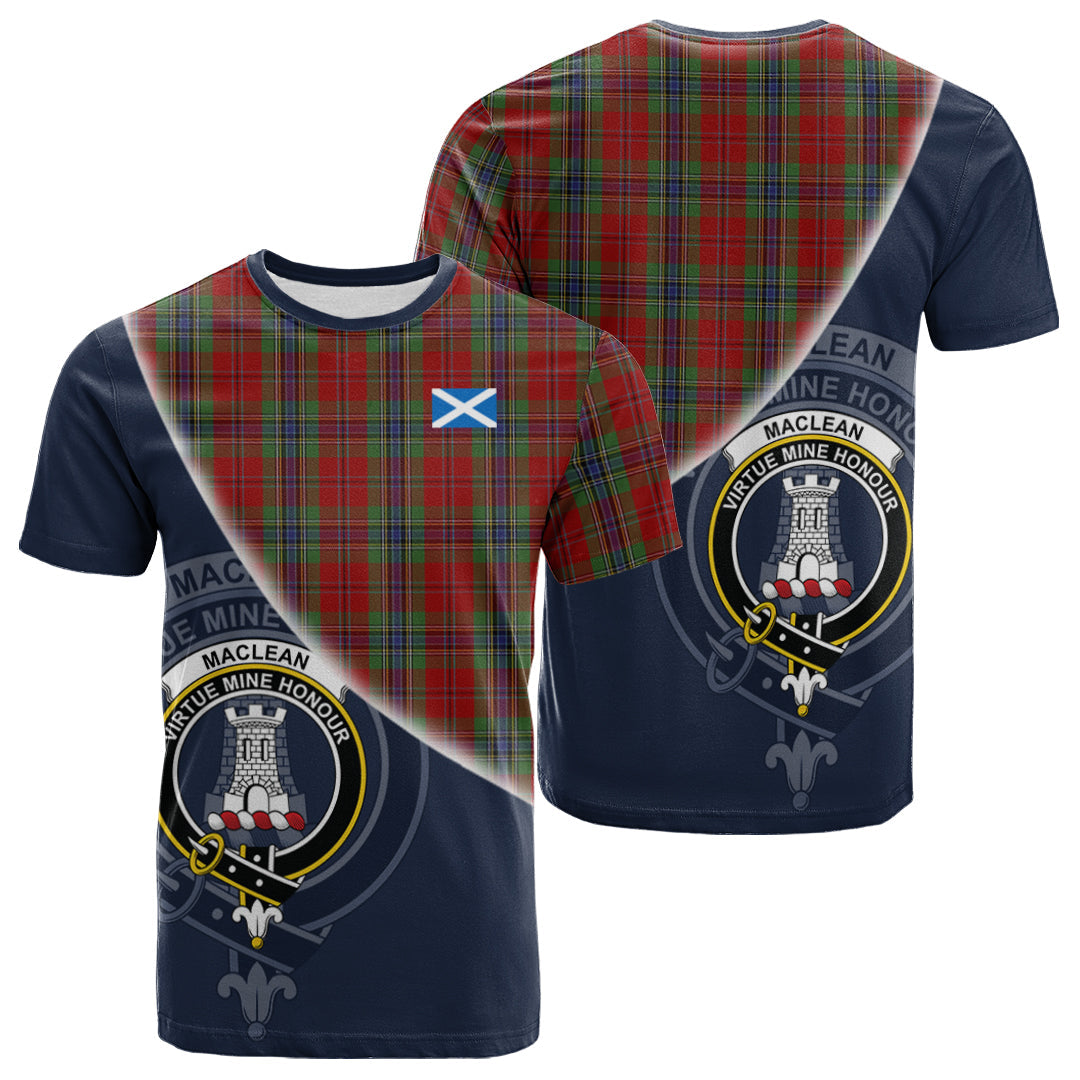 Printivon MacLean of Duart Tartan Scottish Crest T Shirt