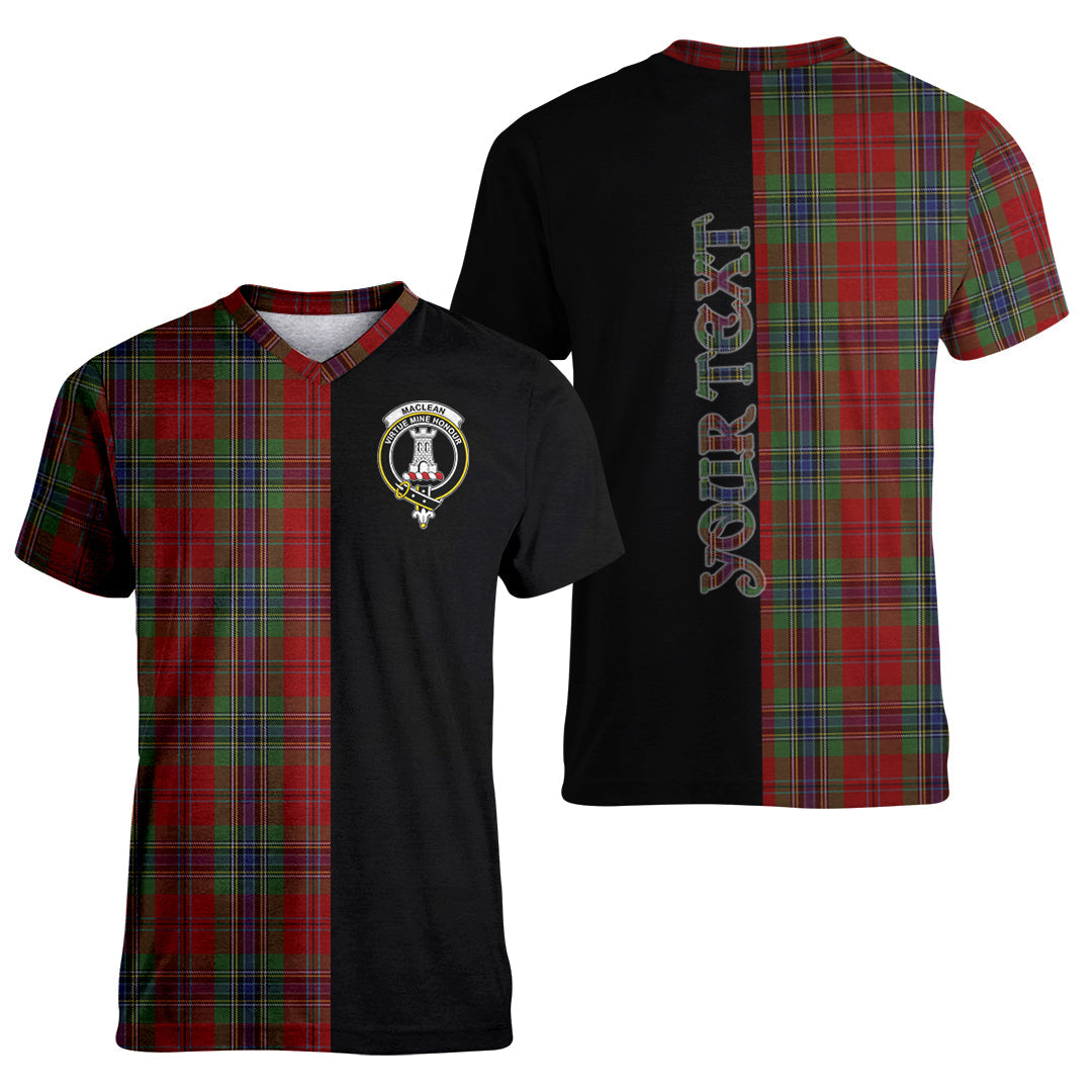 Printivon MacLean of Duart Tartan Personalize Half T shirt