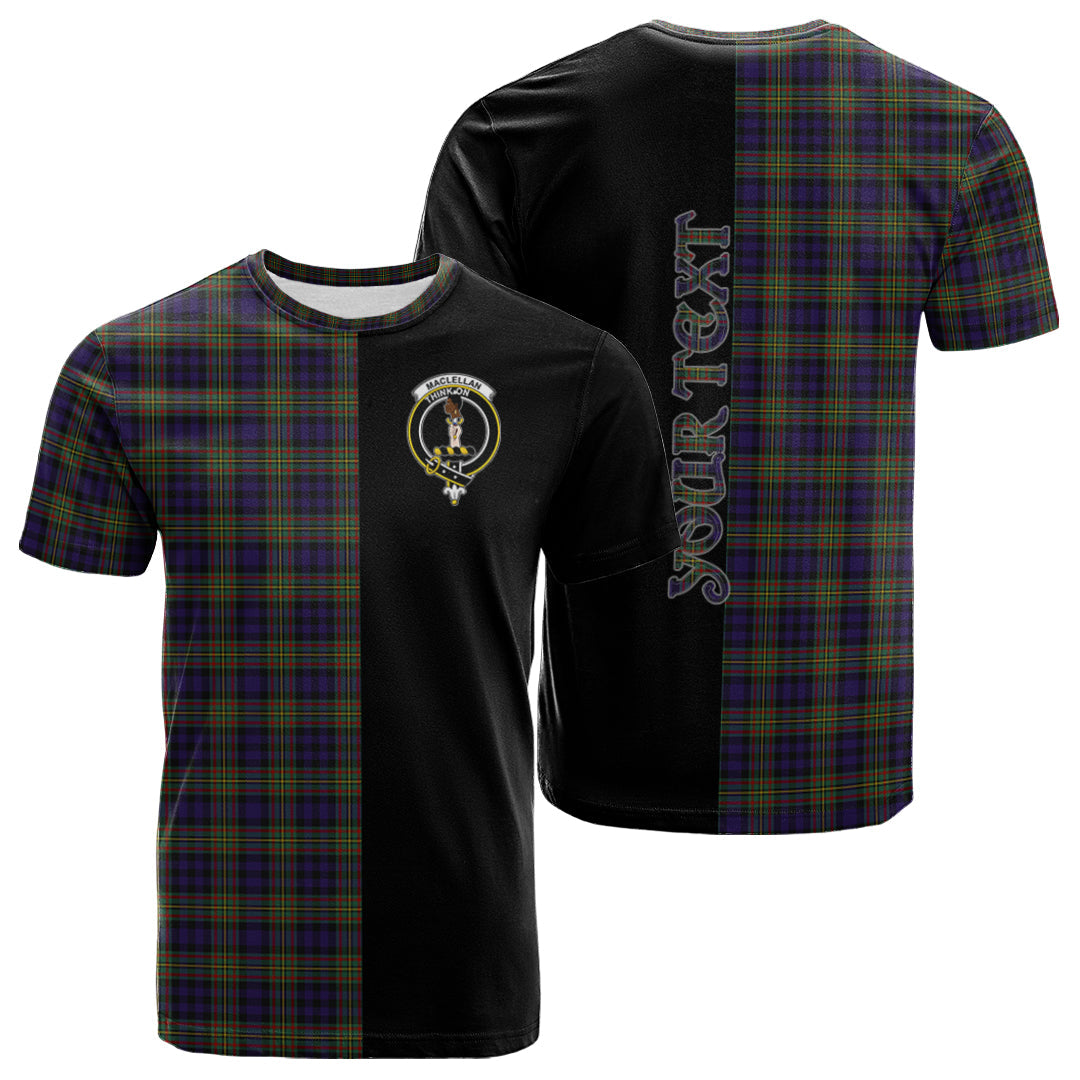 Printivon MacLellan Tartan Personalize Half T shirt