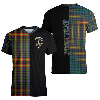 Printivon MacLellan Ancient Tartan Personalize Half T shirt