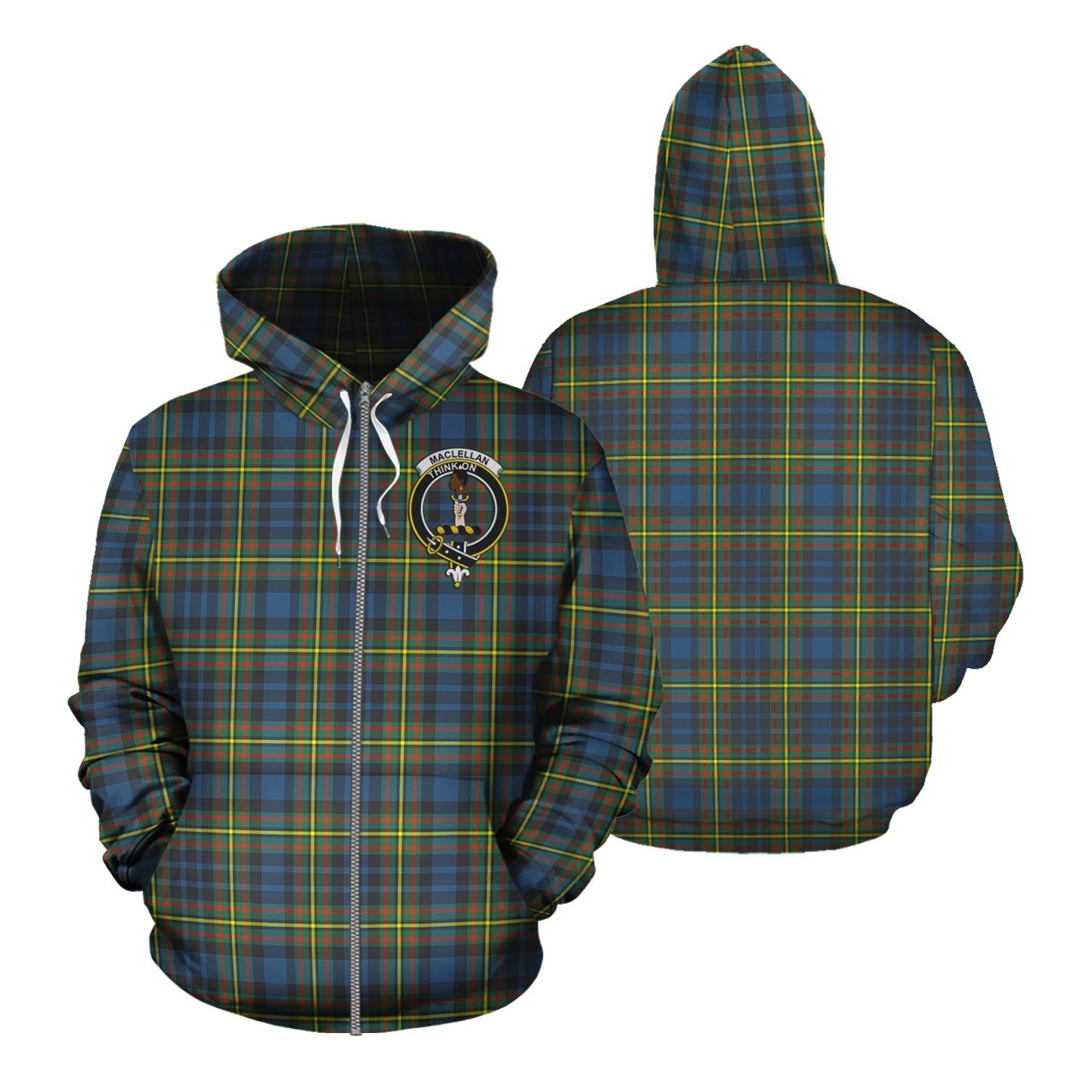 Printivon Maclellan Ancient Tartan Hoodie