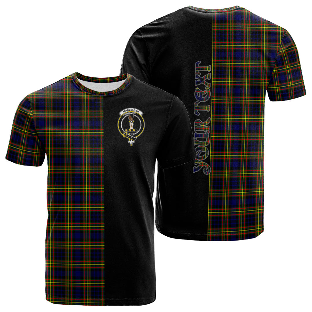 Printivon MacLellan Modern Tartan Personalize Half T shirt