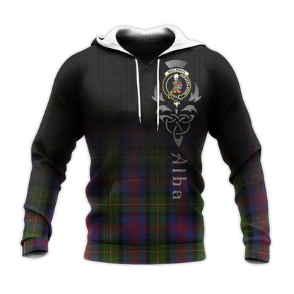 Printivon Maclennan Tartan Crest Alba Celtic Hoodie