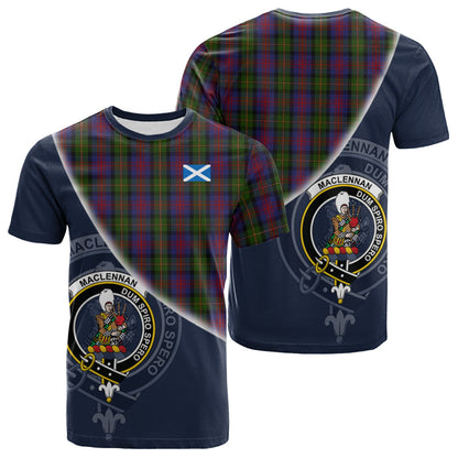 Printivon MacLennan Tartan Scottish Crest T Shirt