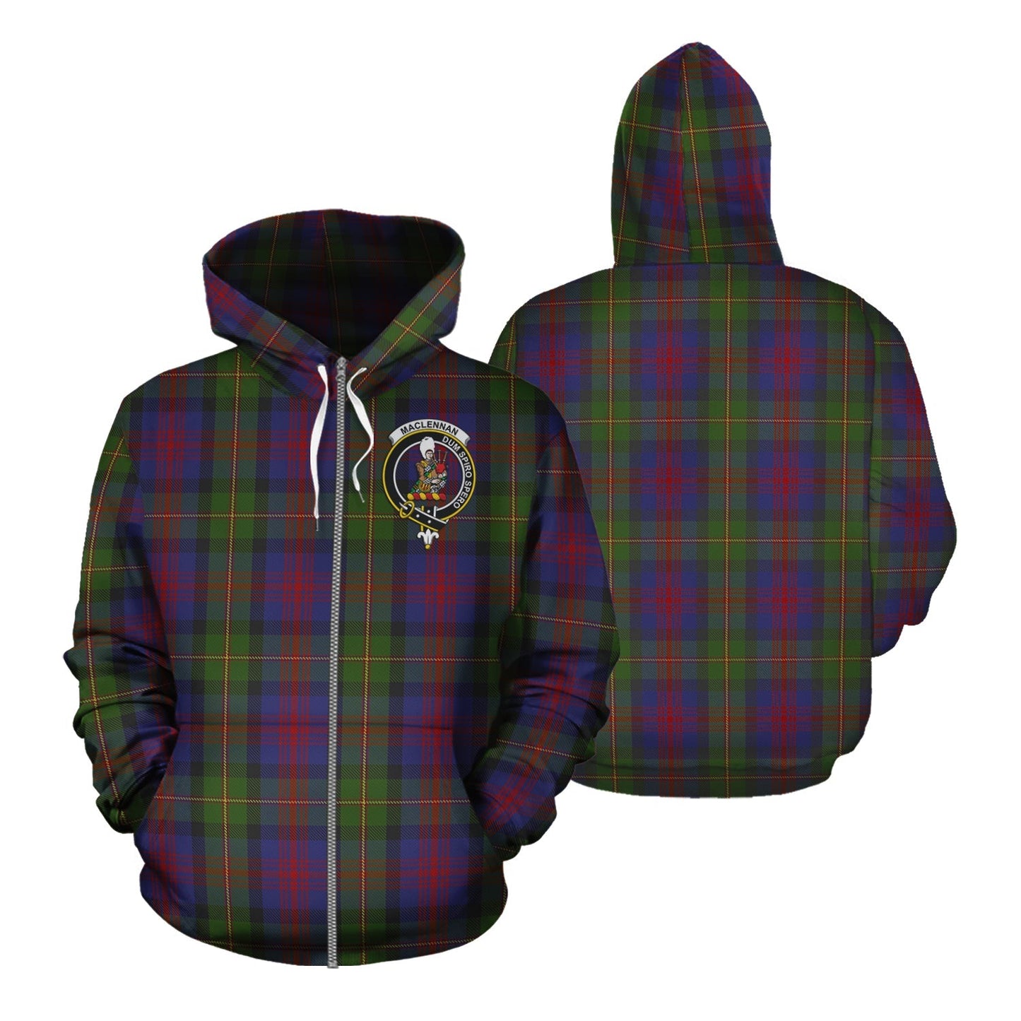 Printivon Maclennan Tartan Hoodie